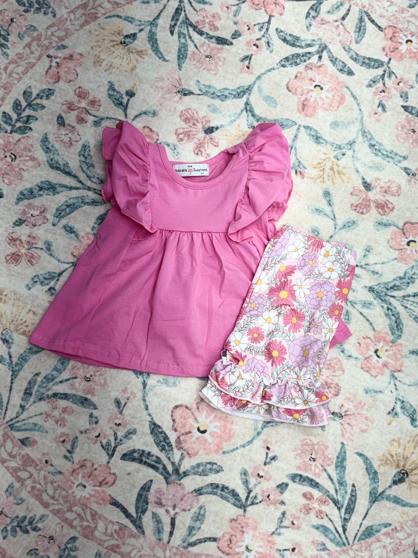 Pink Daisy set